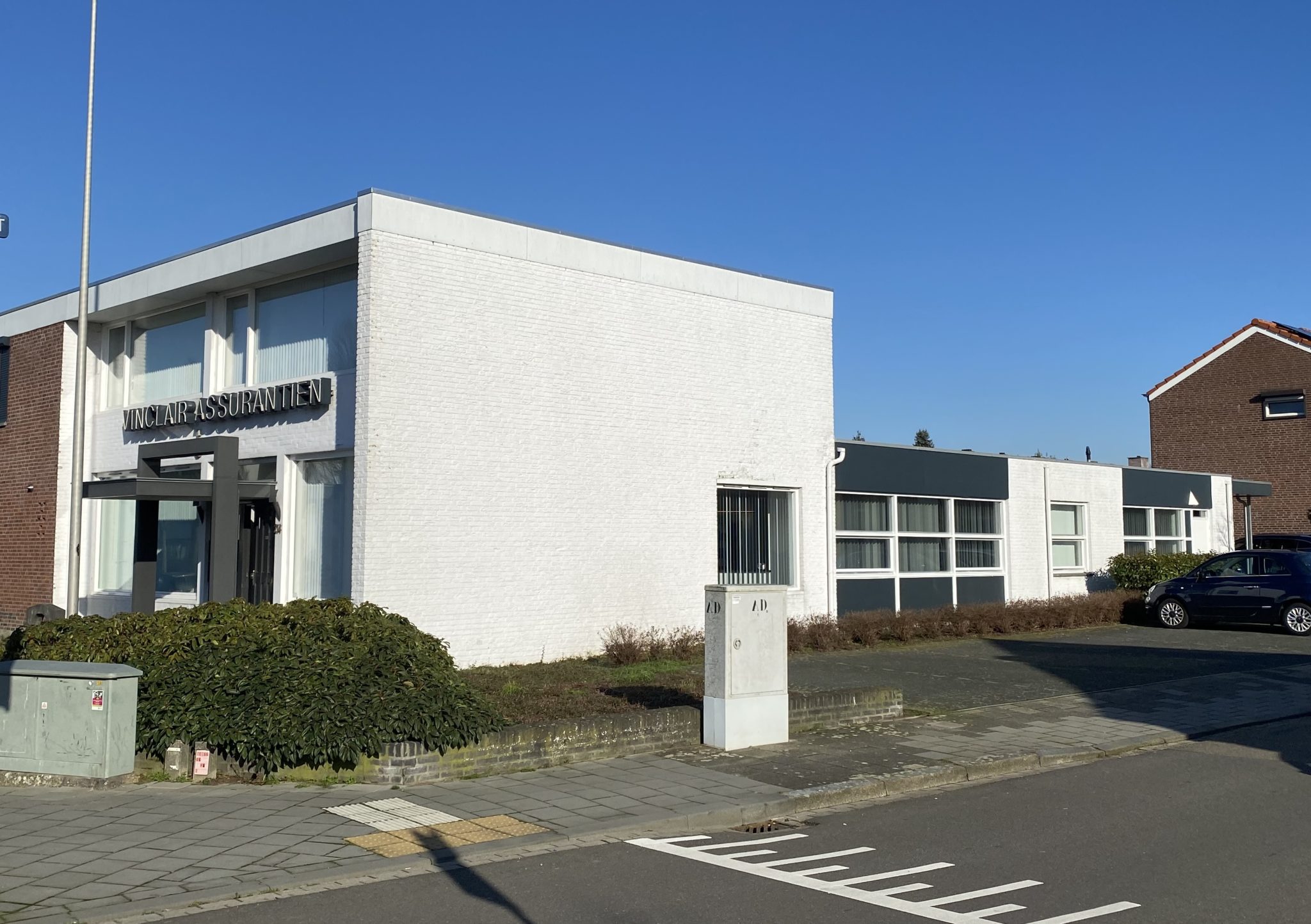 Het kantoor van Vinclair Assurantiën in Stein
